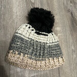 Knit Pom Pom Beanie